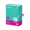 Satisfyer - Kit de copas menstruales Feel Secure (15 + 20 ml) - Azul Claro