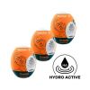 Satisfyer - Set de huevos masturbadores Hydro Active - Crunchy