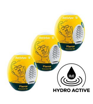 Satisfyer - Set de huevos masturbadores Hydro Active - Fierce