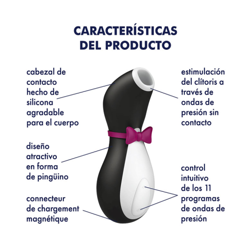 Satisfyer - Succionador de clítoris Penguin