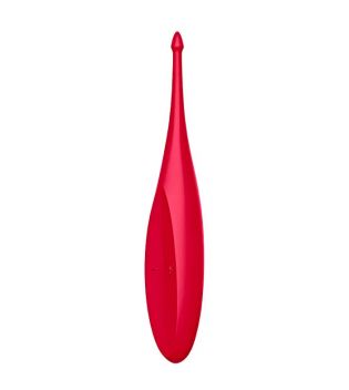 Satisfyer - Vibrador de clitoris Twirling Fun - Rojo