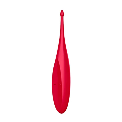 Satisfyer - Vibrador de clitoris Twirling Fun - Rojo