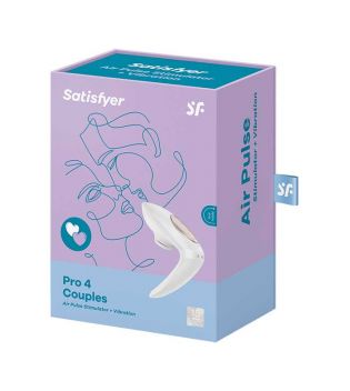 Satisfyer - Vibrador para parejas Pro 4 Couples