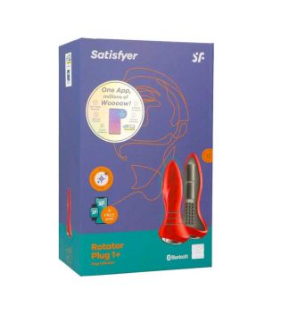 Satisfyer - Vibrador Rotator Plug+ App Connect