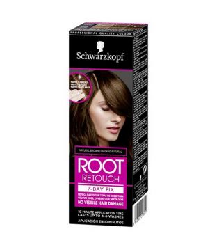 Schwarzkopf - Retoca raíces semipermanente Root Retouch 7-Day Fix - Castaño Natural
