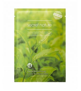 Secret Nature - Mascarilla hidratante de té verde