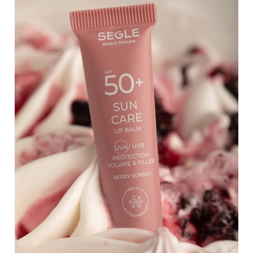 SEGLE - Bálsamo labial con péptidos SPF50+ - Berry Sorbet
