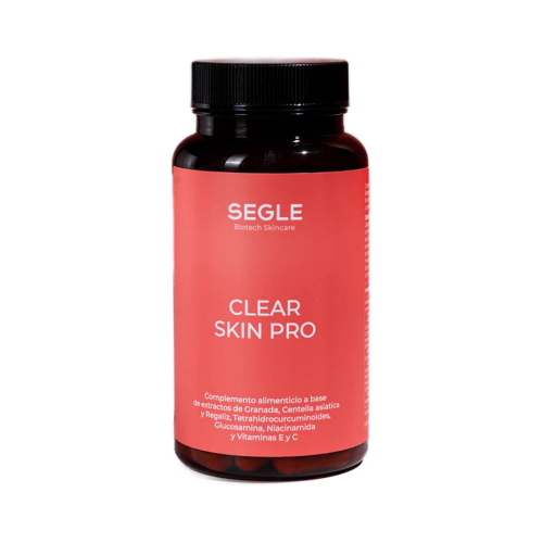 SEGLE - Complemento alimenticio Clear Skin Pro - 60 cápsulas