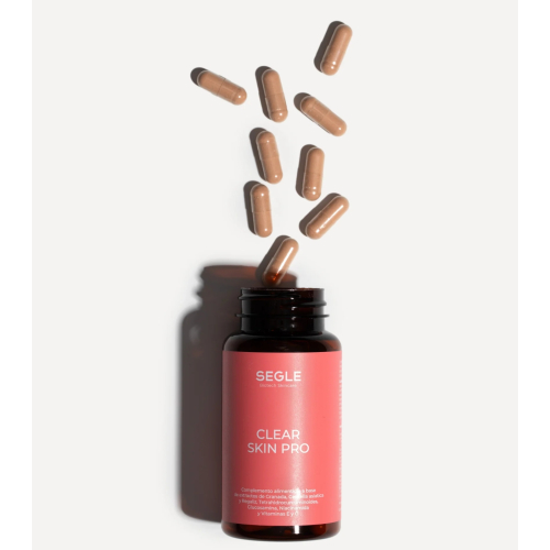 SEGLE - Complemento alimenticio Clear Skin Pro - 60 cápsulas