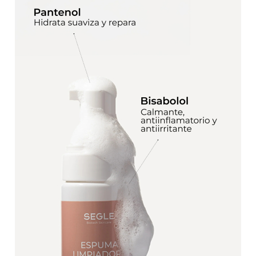 SEGLE - Espuma limpiadora hidratante antipolución