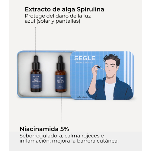 SEGLE - *Jordi Labanda* - Pack hidratación y retinol Antiaging Men