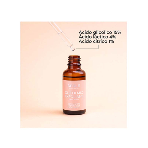 SEGLE - Serum facial exfoliante de ácido glicólico Glicolmix