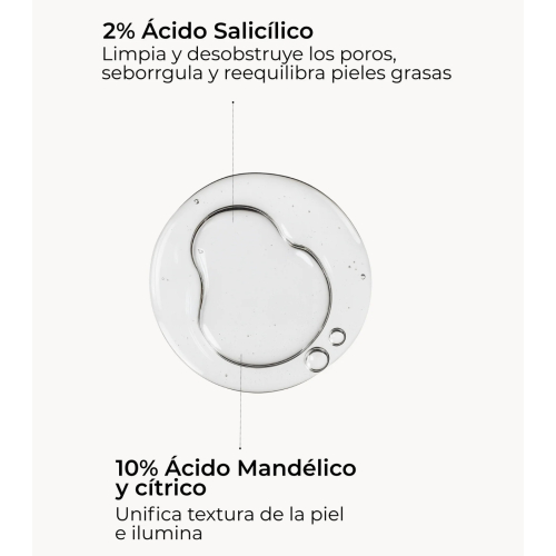 SEGLE - Sérum facial exfoliante AHA/BHA