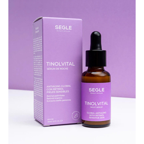 SEGLE - Sérum facial noche antiedad Tinolvital - Piel sensible