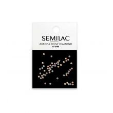 Semilac - Brillantes para decoración de uñas Aurora Shine Diamond - 6mm