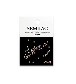 Semilac - Brillantes para decoración de uñas Aurora Shine Diamond - 6mm