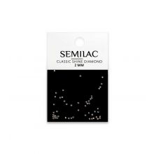 Semilac - Brillantes para decoración de uñas Classic Shine Diamond - 2mm