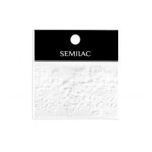 Semilac - Decoración para uñas - 22: White Lace foil