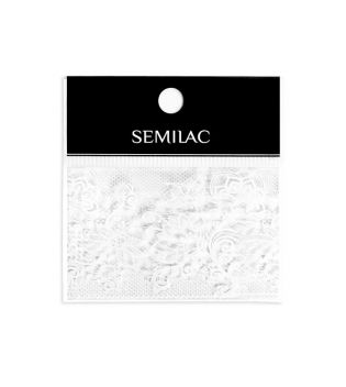 Semilac - Decoración para uñas - 22: White Lace foil