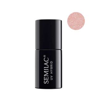 Semilac - Esmalte semipermanente Extend 5 en 1 - 804: Glitter Soft Beige