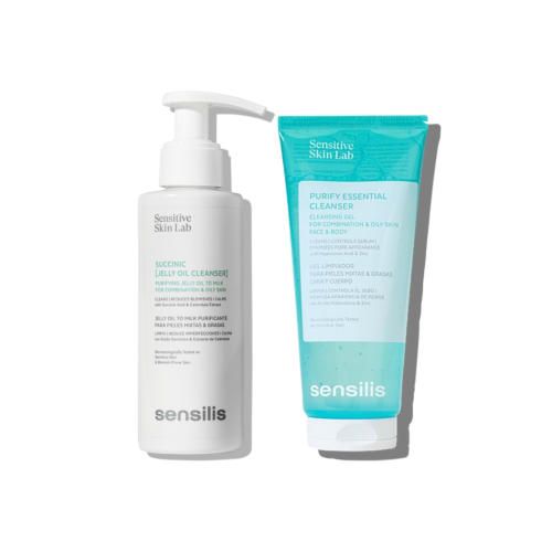 Sensilis - Pack limpieza facial Purify + Succinic