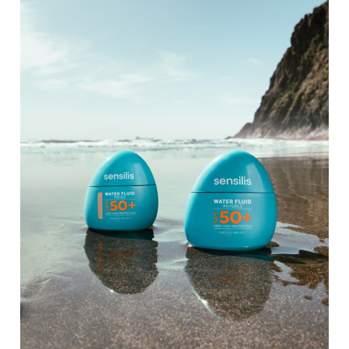 Sensilis - Protector solar facial con color Water Fluid SPF50+