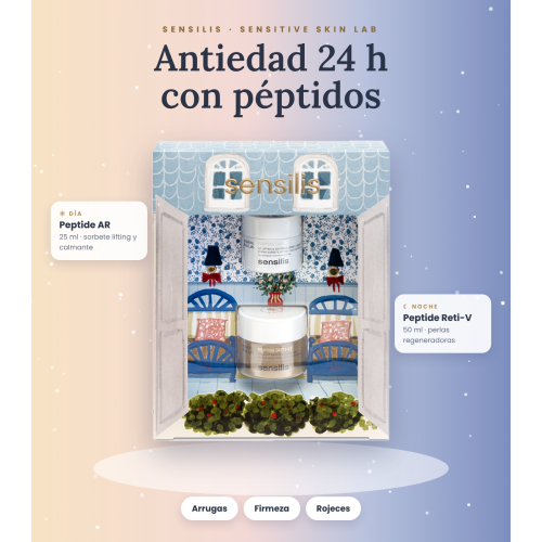 Sensilis - *Xmass* - Set crema Peptide AR + perlas Peptide Reti-V
