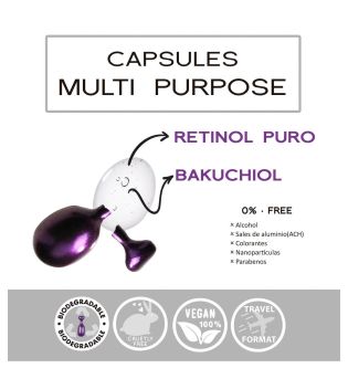 Sesiom World - Capsulas MultiPurpose con retinol puro y bakuchiol