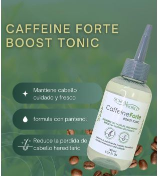 Sesiom World - Tónico capilar anticaída CaffeineForte Boost