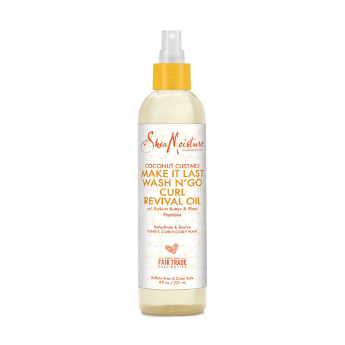 Shea Moisture - Aceite para rizos Make It Last Wash N' Go - Coco