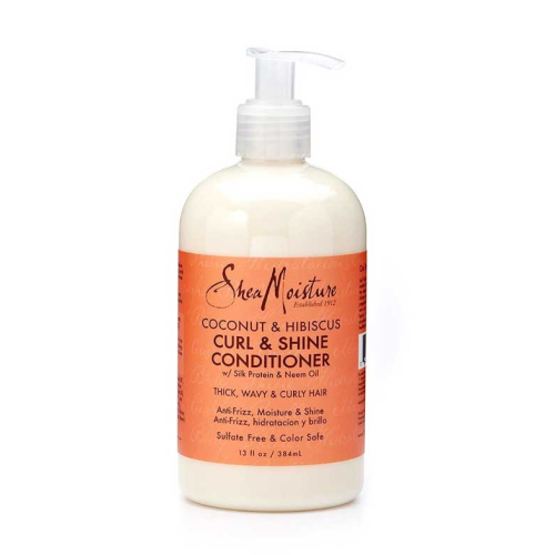 Shea Moisture - Acondicionador Curl & Shine - Coco e Hibisco