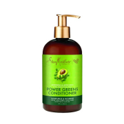 Shea Moisture - Acondicionador hidratante Power Greens - Moringa y aguacate