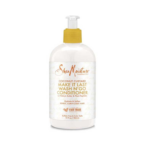 Shea Moisture - Acondicionador Make It Last Wash N' Go - Natillas de coco