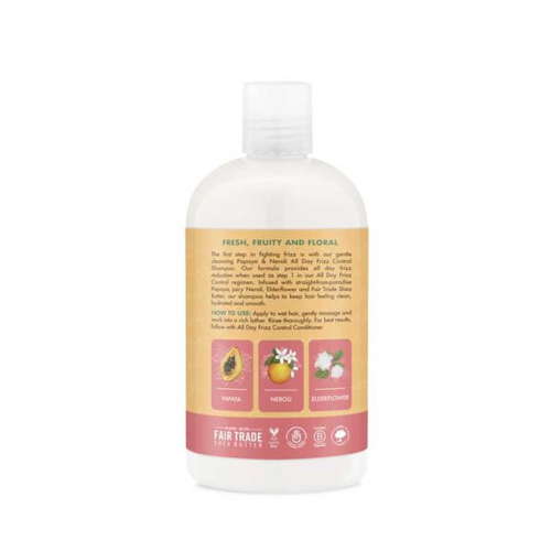 Shea Moisture - Champú All Day Frizz Control - Papaya y neroli