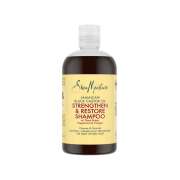 Shea Moisture - Champú Fortalece + Restaura - Aceite de ricino negro de Jamaica