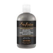 Shea Moisture - Champú equilibrante - jabón negro africano y carbón de bambú