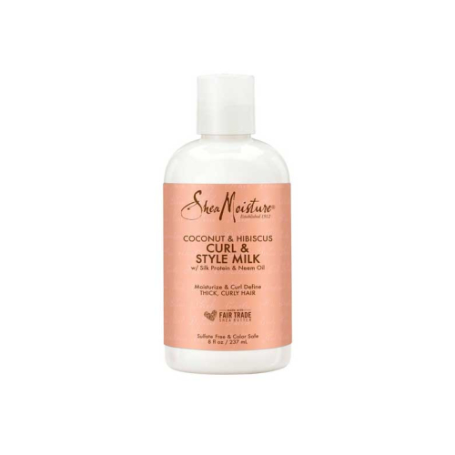 Shea Moisture - Crema para peinado Curl & Style Milk - Coco e Hibisco