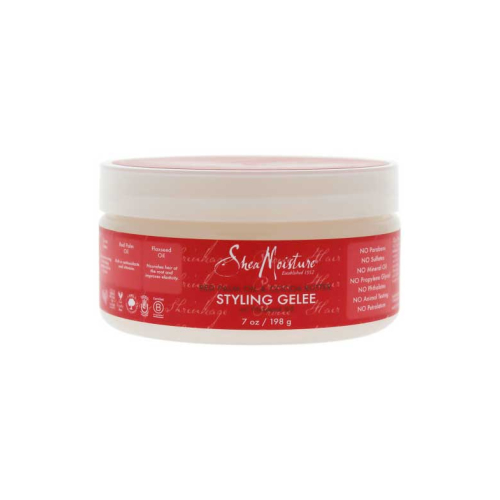 Shea Moisture - Gel de peinado Styling Gelee - Aceite de palma roja y manteca de cacao
