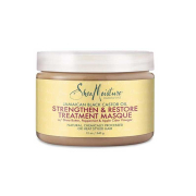 Shea Moisture - Mascarilla Fortalece + Restaura - Aceite de ricino negro de Jamaica