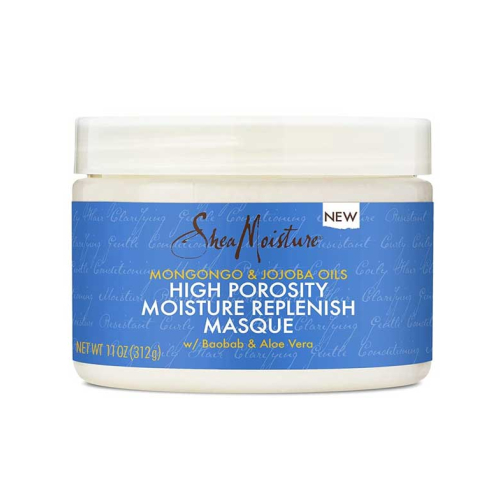 Shea Moisture - Mascarilla hidratante para cabello con porosidad alta - Aceites de mongongo y jojoba