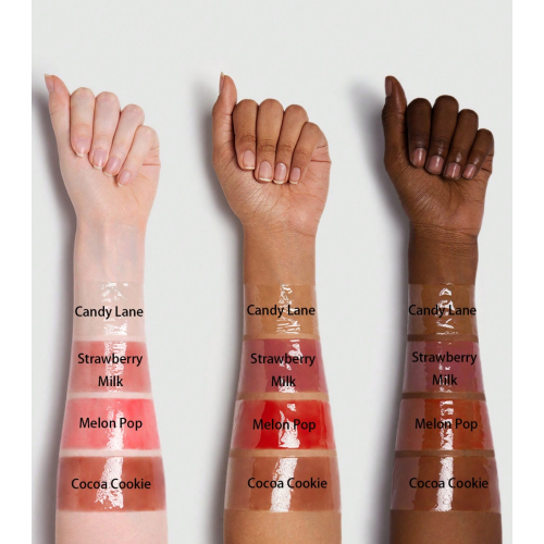 SHEGLAM - Bálsamo labial hidratante Crystal Glaze - Cocoa Cookie