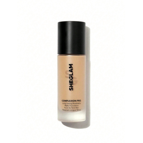 SHEGLAM - Base de maquillaje mate de larga duración Complexion Pro - Honey