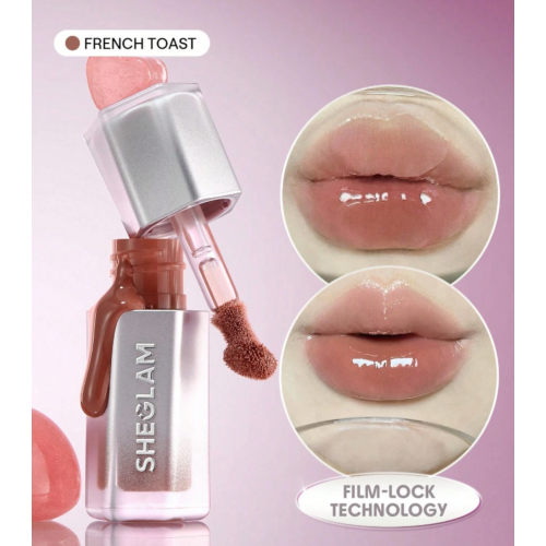 SHEGLAM - Brillo de labios Glass Lock Air - French Toast