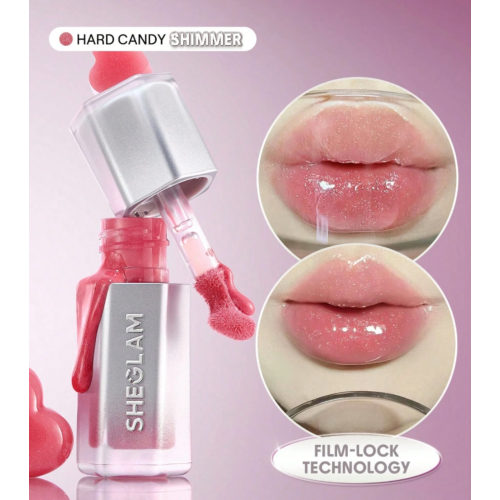SHEGLAM - Brillo de labios Glass Lock Air - Hard Candy