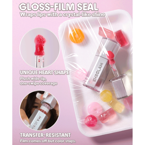 SHEGLAM - Brillo de labios Glass Lock Air - Hard Candy