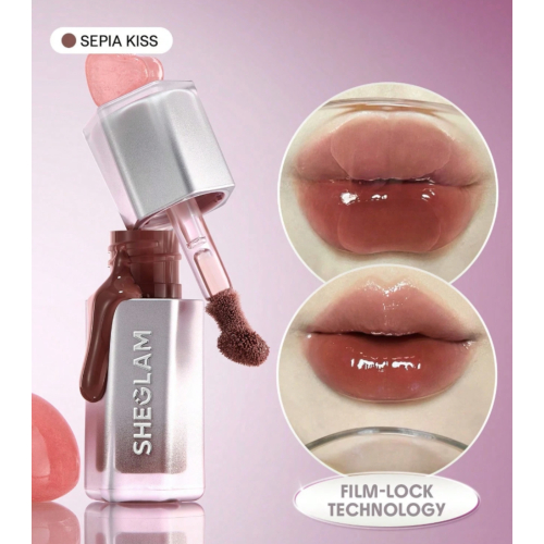 SHEGLAM - Brillo de labios Glass Lock Air - Sepia Kiss
