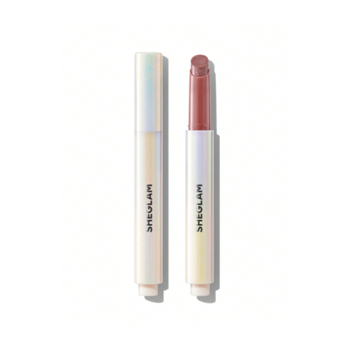 SHEGLAM - Brillo de labios voluminizador efecto perlado Pout-Perfect Shine - Pink Flamingo