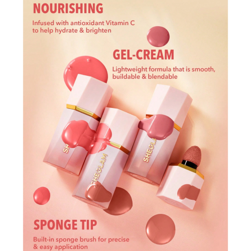 SHEGLAM - Colorete líquido Color Bloom - Love Cake