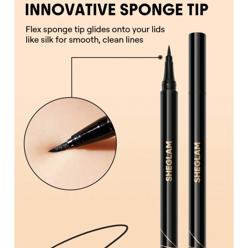 SHEGLAM - Delineador de ojos resistente al agua Eye Affinity
