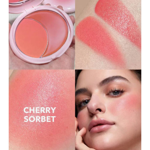 SHEGLAM - Dúo de coloretes Cheek 2 Cheek - Cherry Sorbet